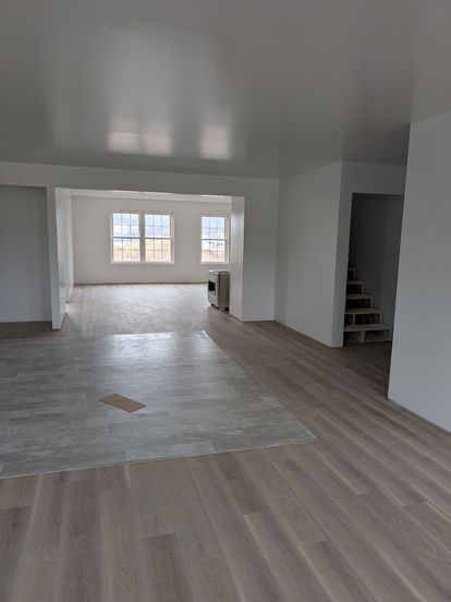 Pole barn with custom metal siding and trim