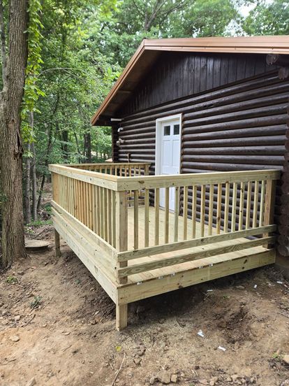 Completed pole barn project in Ohio